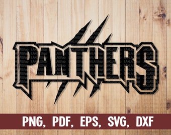 Panthers Pride SVG, Klippfil, Vektor (Digital Nedladdning)