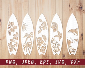 Surf board SVG, Surf board,Aloha svg,Summer, Beach, Surfing, Sport,Svg for cricut and silhouette, bundle svg