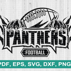 Panthers Football svg, Panthers svg, Panthers mascot svg, Panther school svg, Panthers logo svg, Digital File Download, dxf, eps, png, pdf