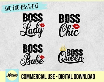 Boss Lady svg Bundle