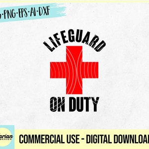 Lifeguard on Duty svg, Lifeguard svg