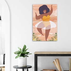 Black Joy: Einzigartiges Wohndekor zur Inspiration, Schwarze Frau Kunst