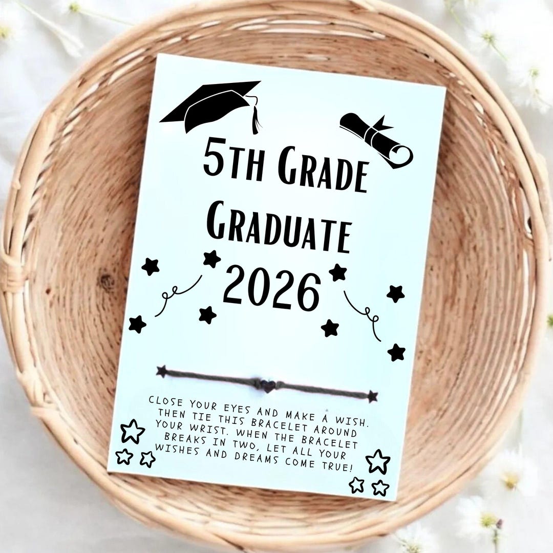 5th grade graduation card Aisosiks Pop Up for Graduation Decorations 2026, 5TH Grade Handmade 3D Greeting Gift Card with Envelope : Office Products This paper card includes the following themes 5th grade families! We will