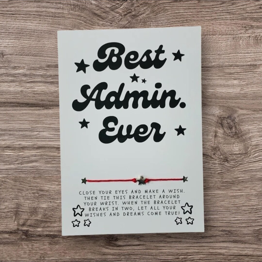 Best Admin Ever, Admin Gift, Team Appreciation, Employee Appreciation ...