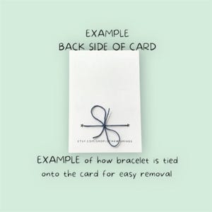 Dental Assistant Gift, Dental Assistant Graduation, Dental Assistant, Graduate, Dental Assistant 2026 Card, Wish Bracelet, Gift image 3