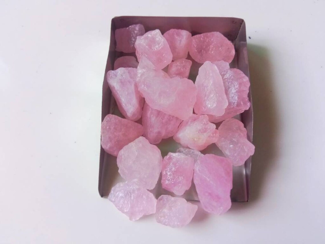 Natural Raw Pink Morganite Rough Crystal Raw Morganite Loose - Etsy