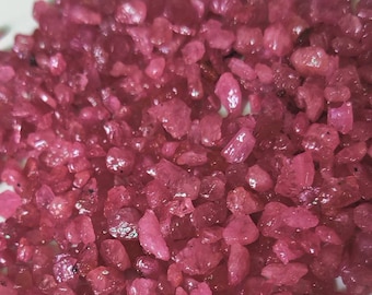 WILD SALE ! 3 X 5 MM Raw Ruby Rough | Ruby Gemstone For Jewelry Making | Ruby Raw Crystal | Ruby Raw Rough | Ruby Rough Lot