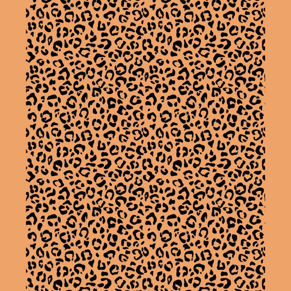 Leopard print silkscreen for polymer clay, animal print silkscreen, claytime tools