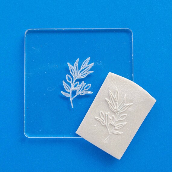 Flower Embossing Stamps for Polymer Clay Clay Embossing Etsy