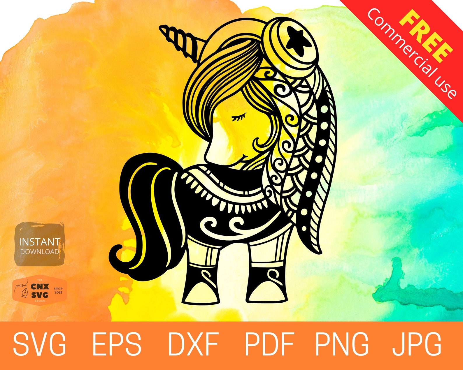 Free Free Unicorn Mandala Cricut 91 SVG PNG EPS DXF File