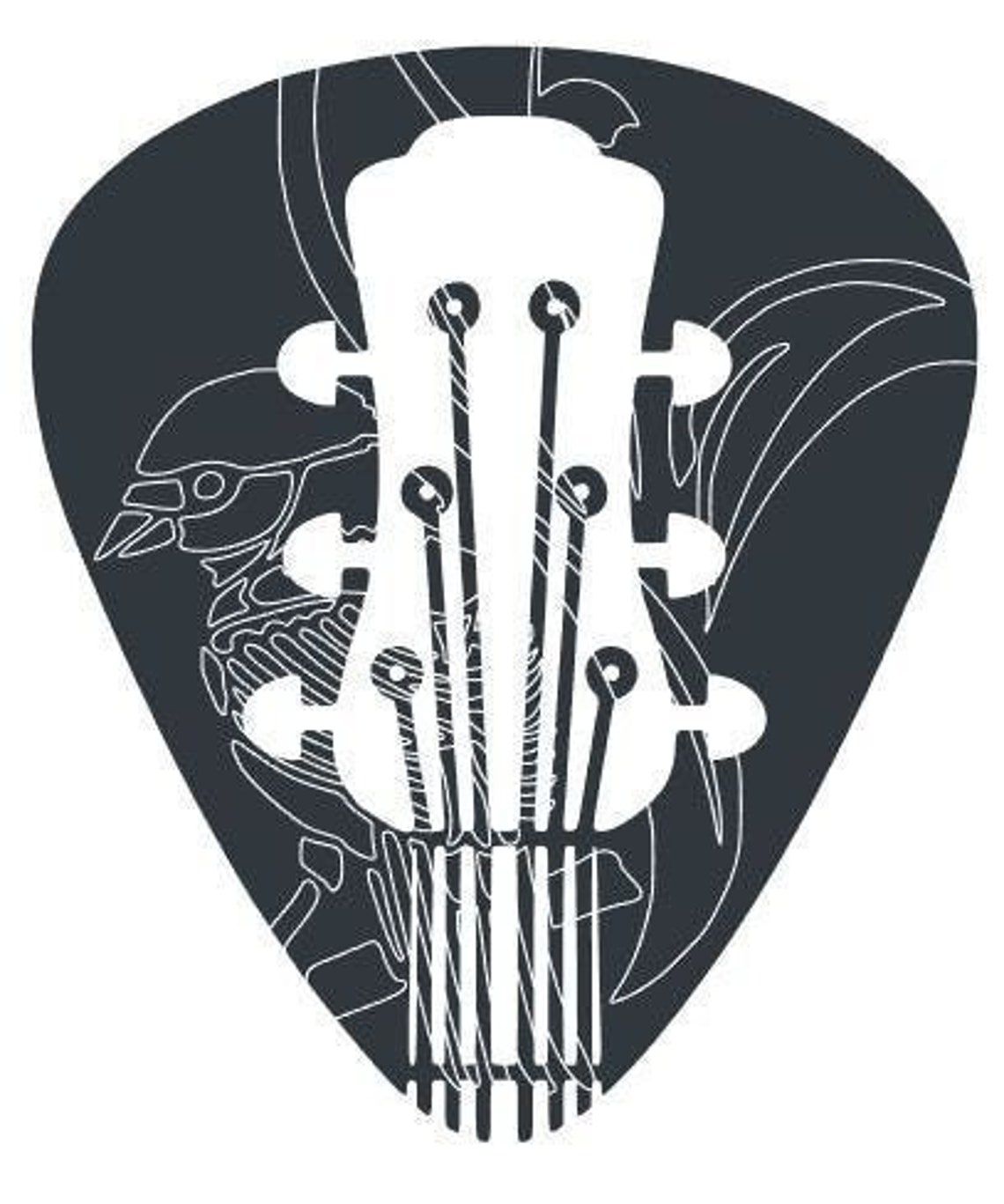 Guitar Pick digital SVG File Etsy