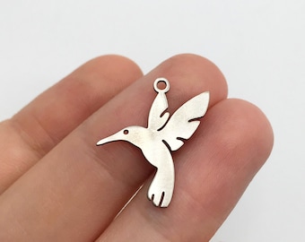 HANFLY 925 Sterling silver Dove stud Earrings Pigeon Earrings Bird earrings 