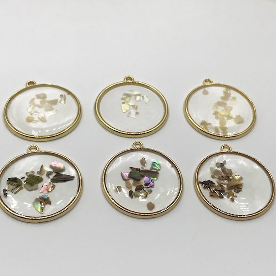 Set 55 Ciondoli Per Resina GIAK - Forme Geometriche, Per Bracciali, Collane E Orecchini Fai Da Te - Foto 3