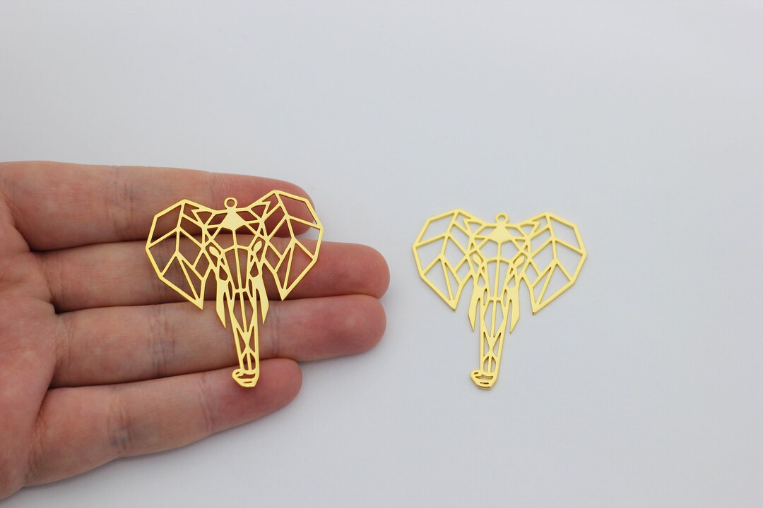 Elephant Charm Origami Eco Alt main image 1