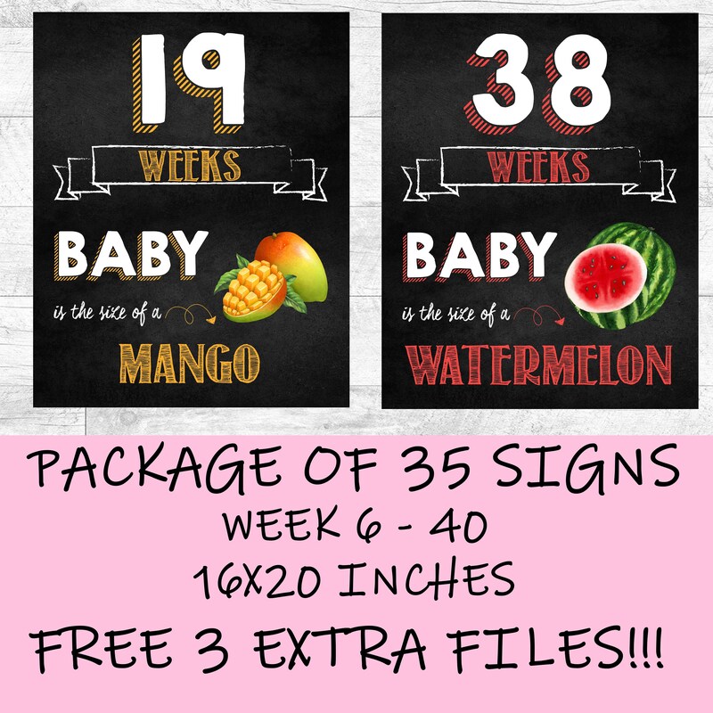 Pregnancy Chalkboard - Etsy