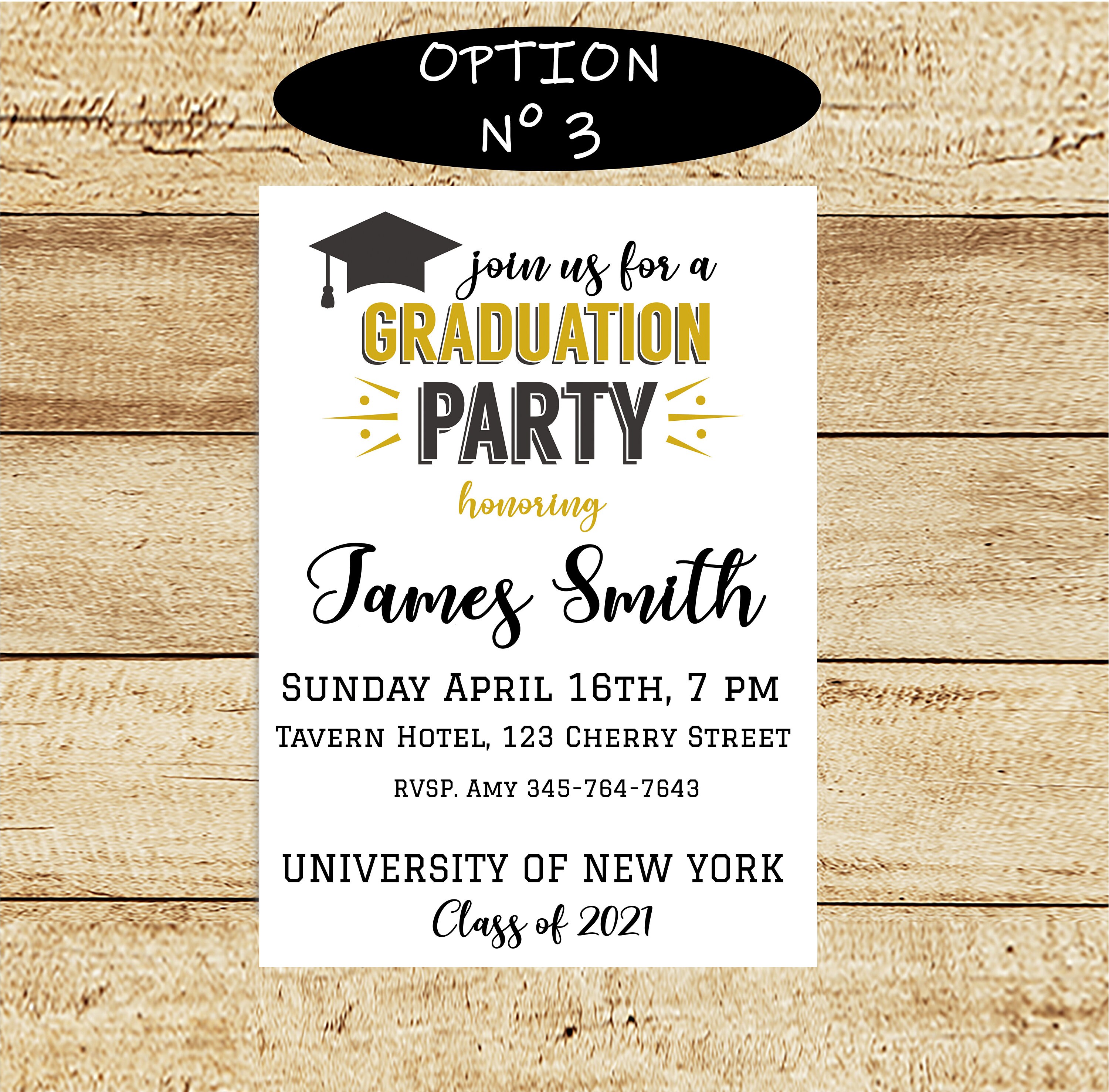 Graduation Invitation Graduation Card Graduation | Etsy