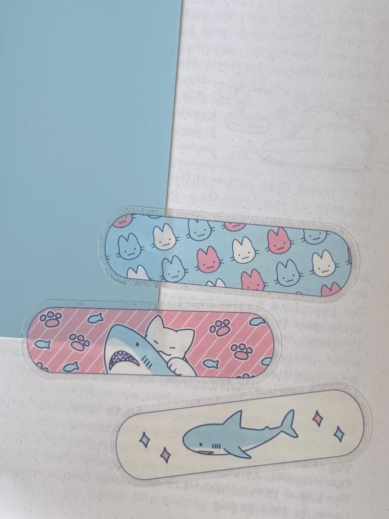 Pink Bandage Sticker Trans Kitty Bandages Sticker Sheet - Etsy