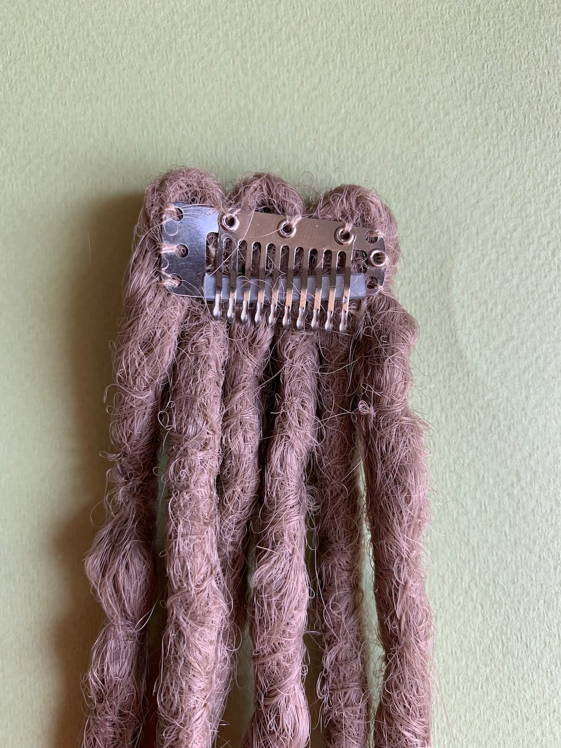 Dreadlocks clip Clip in dreads Dread extensions Synthetic Etsy