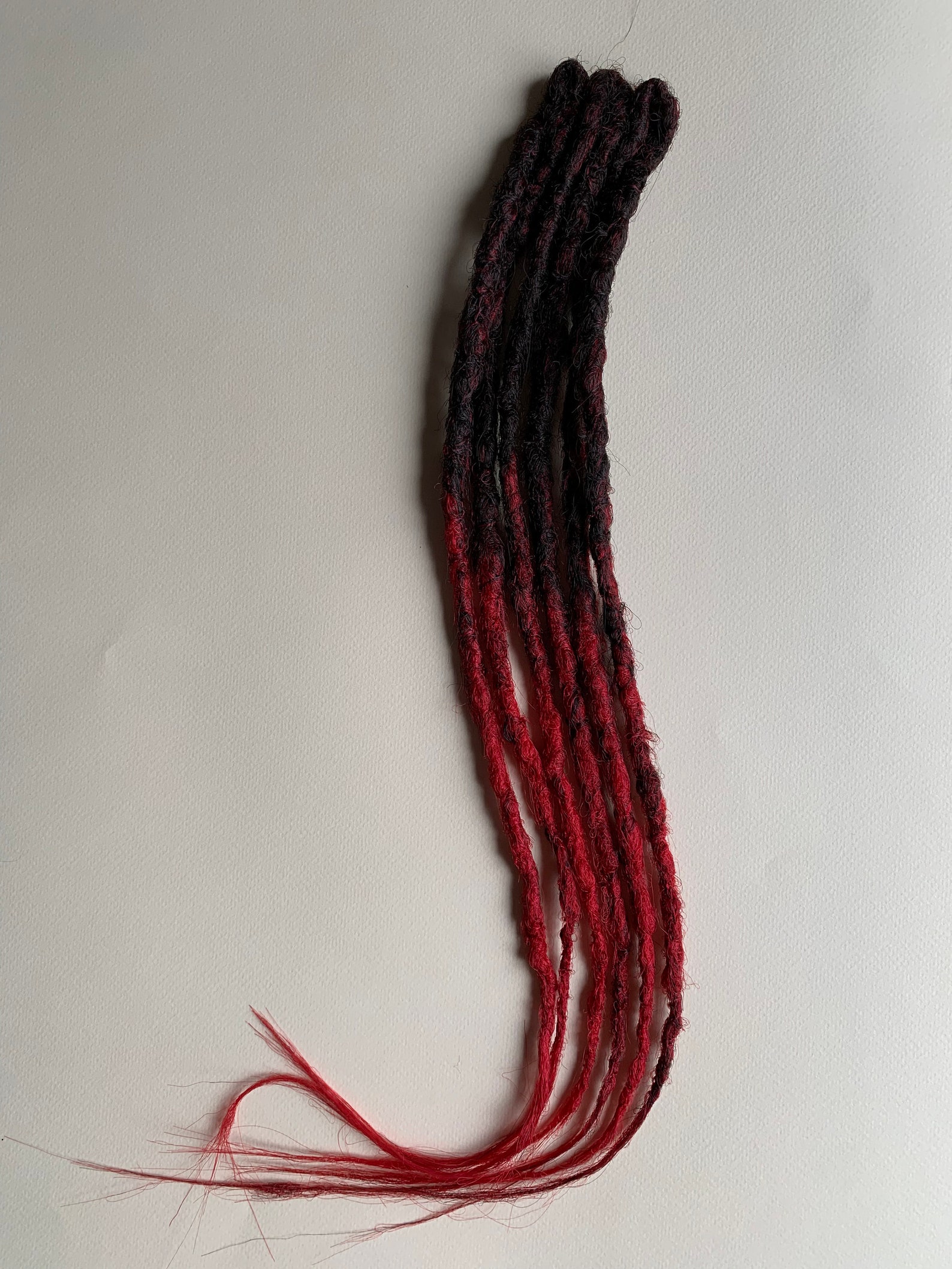 Dreadlocks clip Clip in dreads Dread extensions Synthetic Etsy