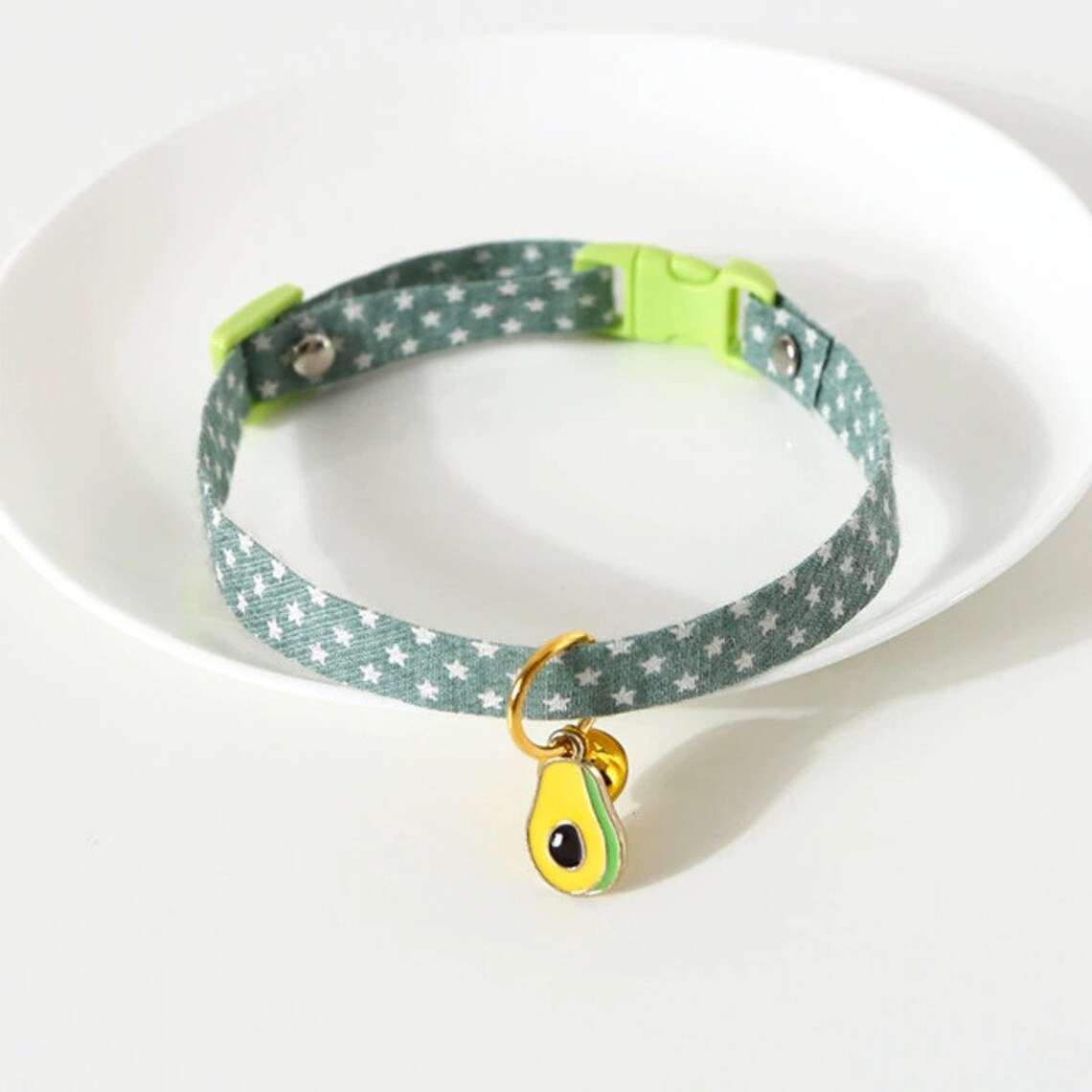 Cat Pet Cute Kawaii Anime Pastel Collar Small Cute Anime Cat Etsy