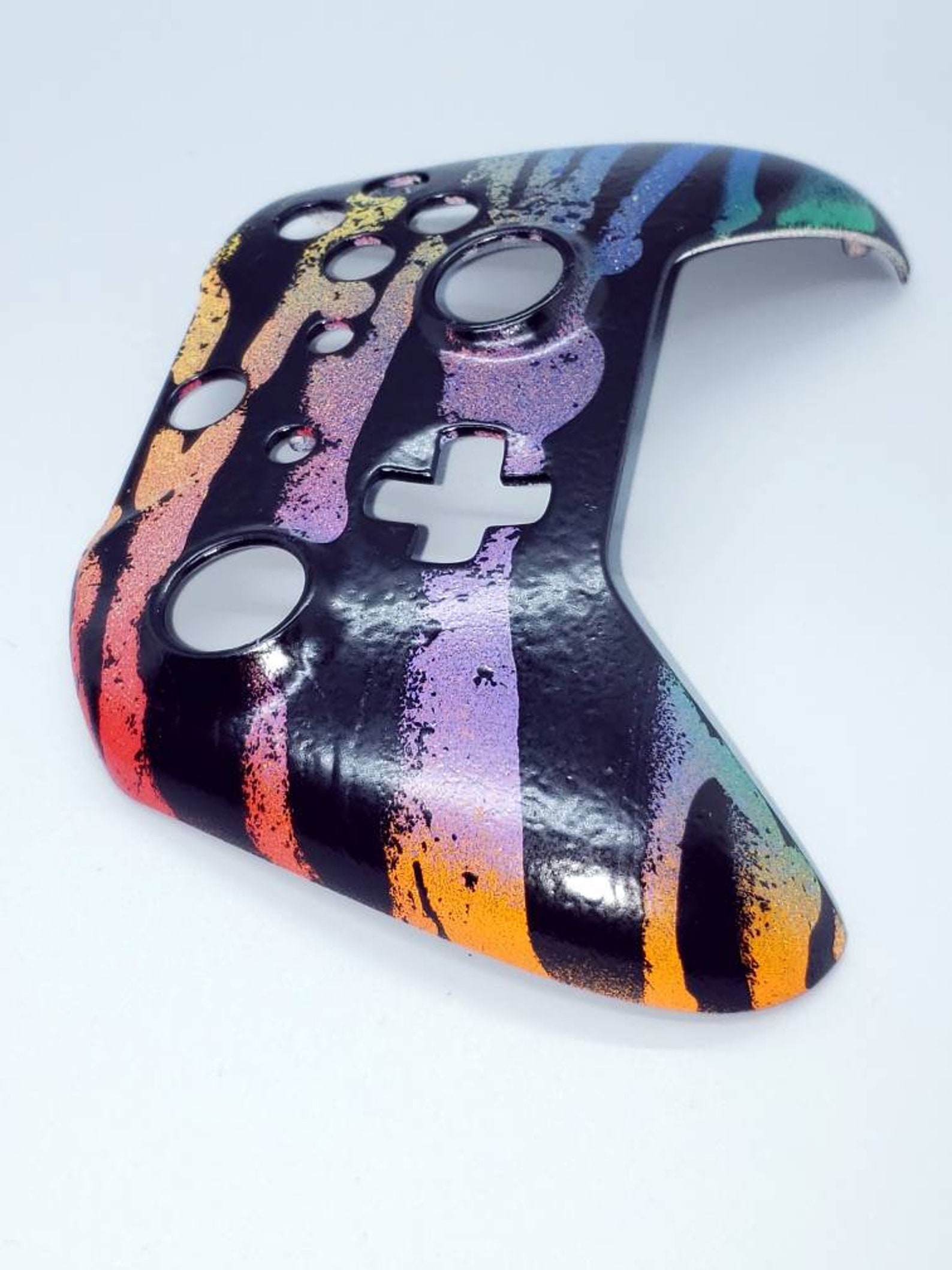 Custom Black Rainbow Xbox One Controller Faceplate with Etsy