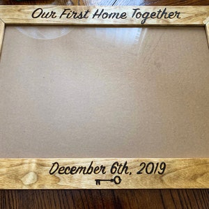 Custom Burned by Hand Frames