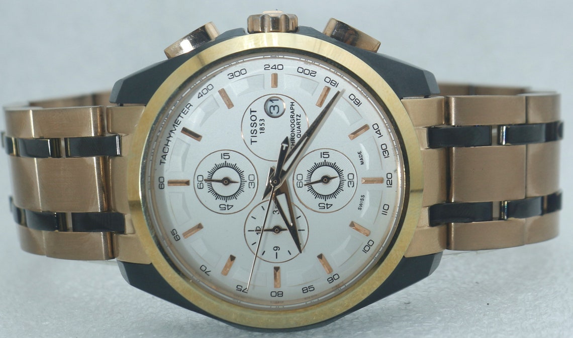 Tissot 1853 Chronograph Tachymeter Quartz Movement With Date Etsy
