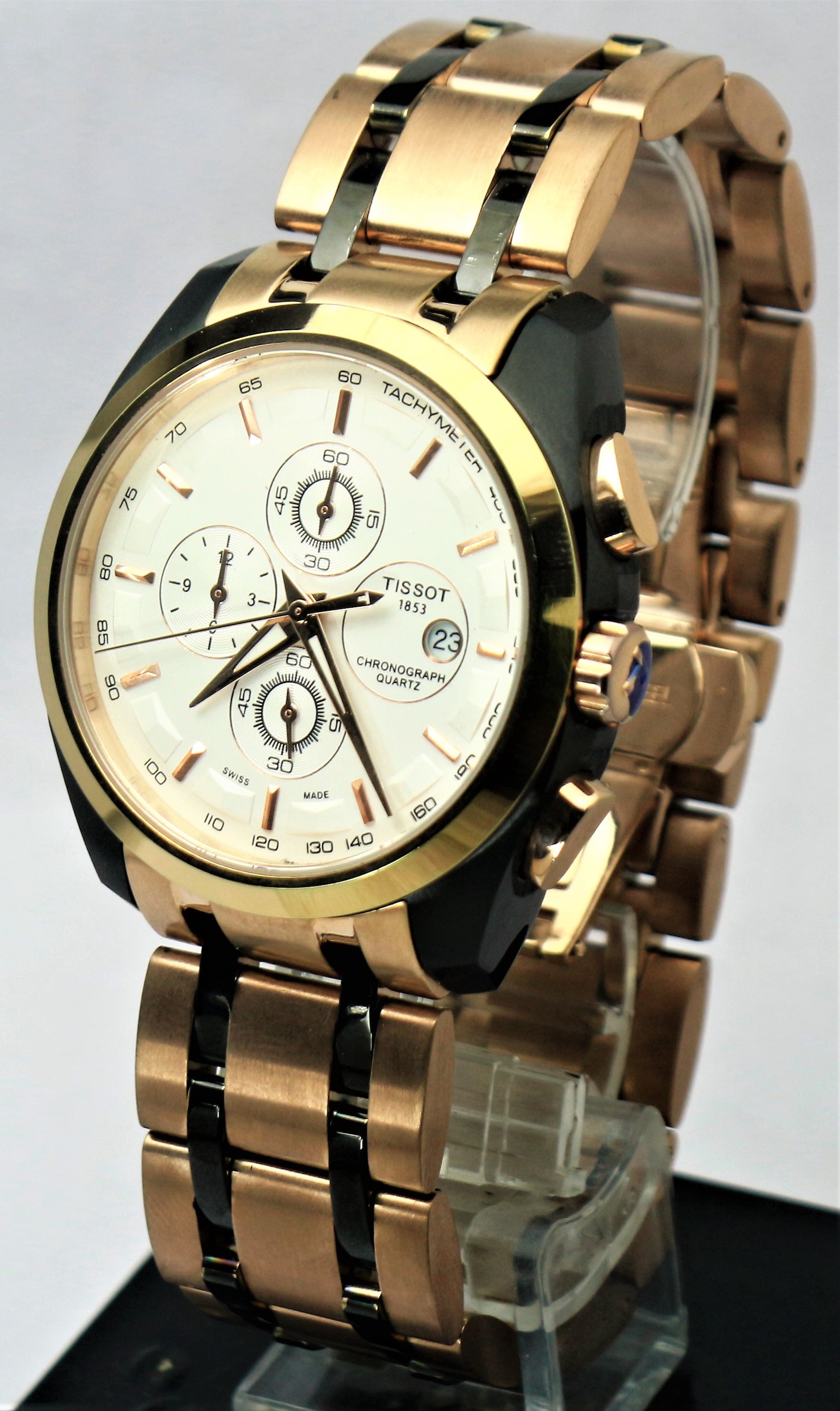 Tissot 1853 Chronograph Tachymeter Quartz Movement With Date Etsy
