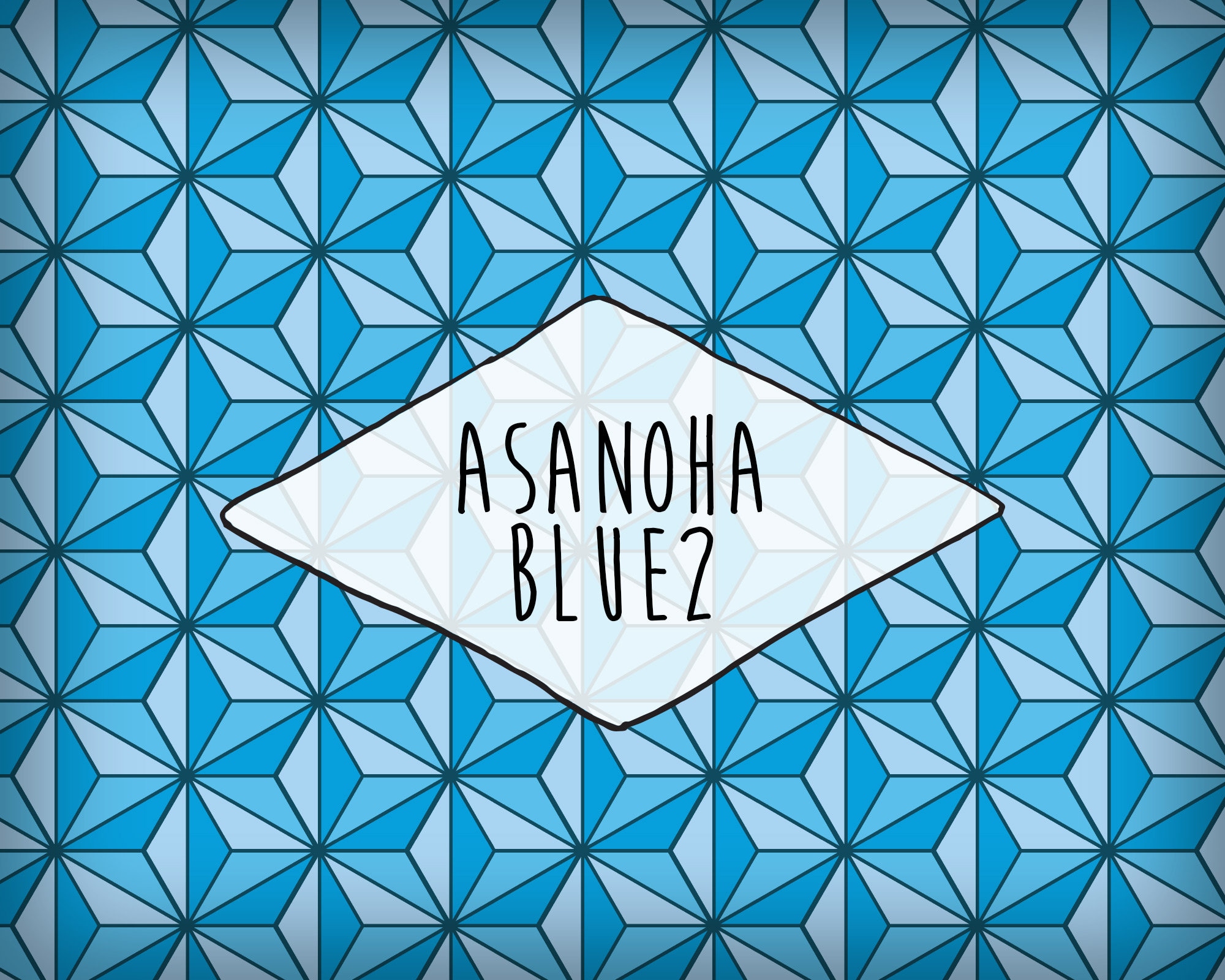 Japanese Traditional Asanoha Pattern | Digital Paper PDF, JPG Format ...