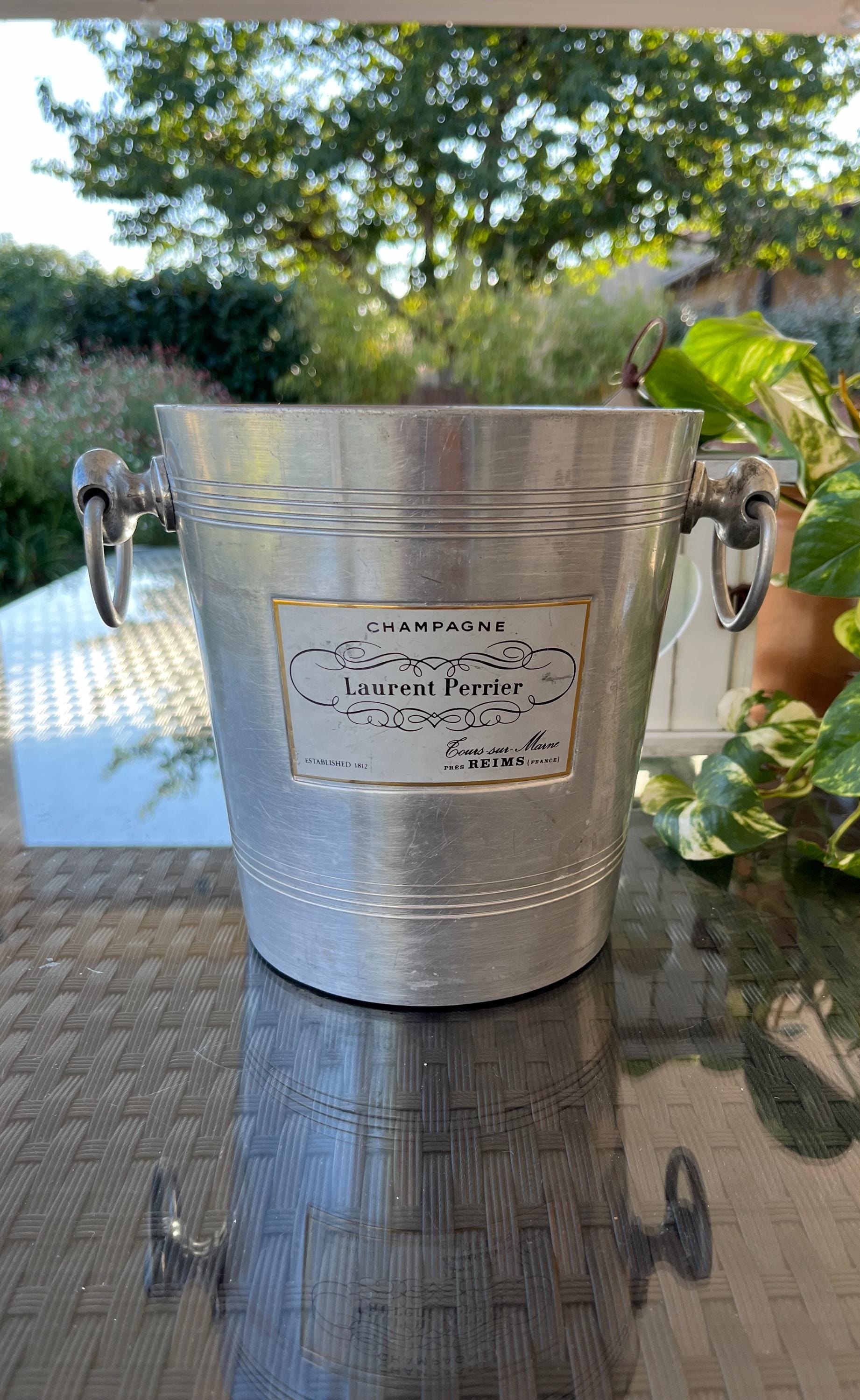 Vintage Laurent Perrier Champagne Ice Aluminium Wine