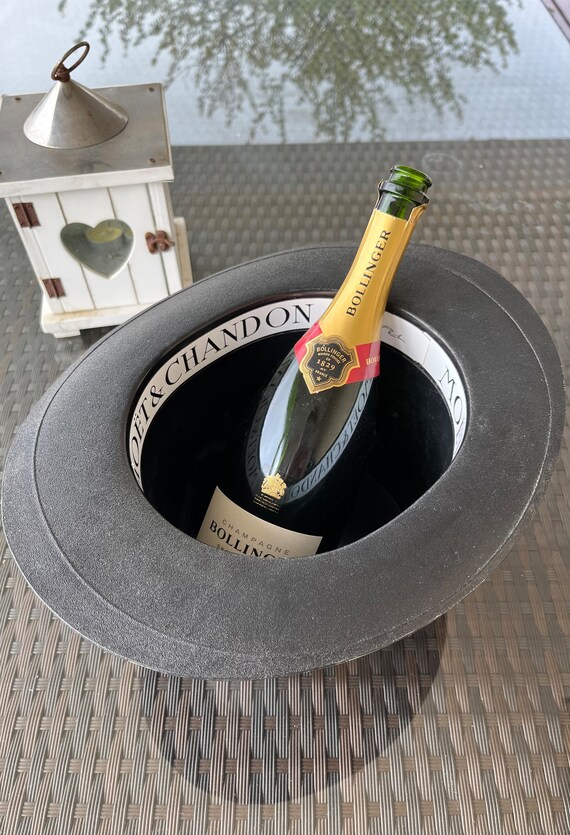 Secchiello Del Ghiaccio In Vetro - Con Manici Per Vino E Champagne