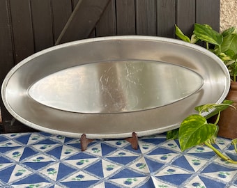 Plat Jean Couzon en Inox 18/10 - Arts de la table