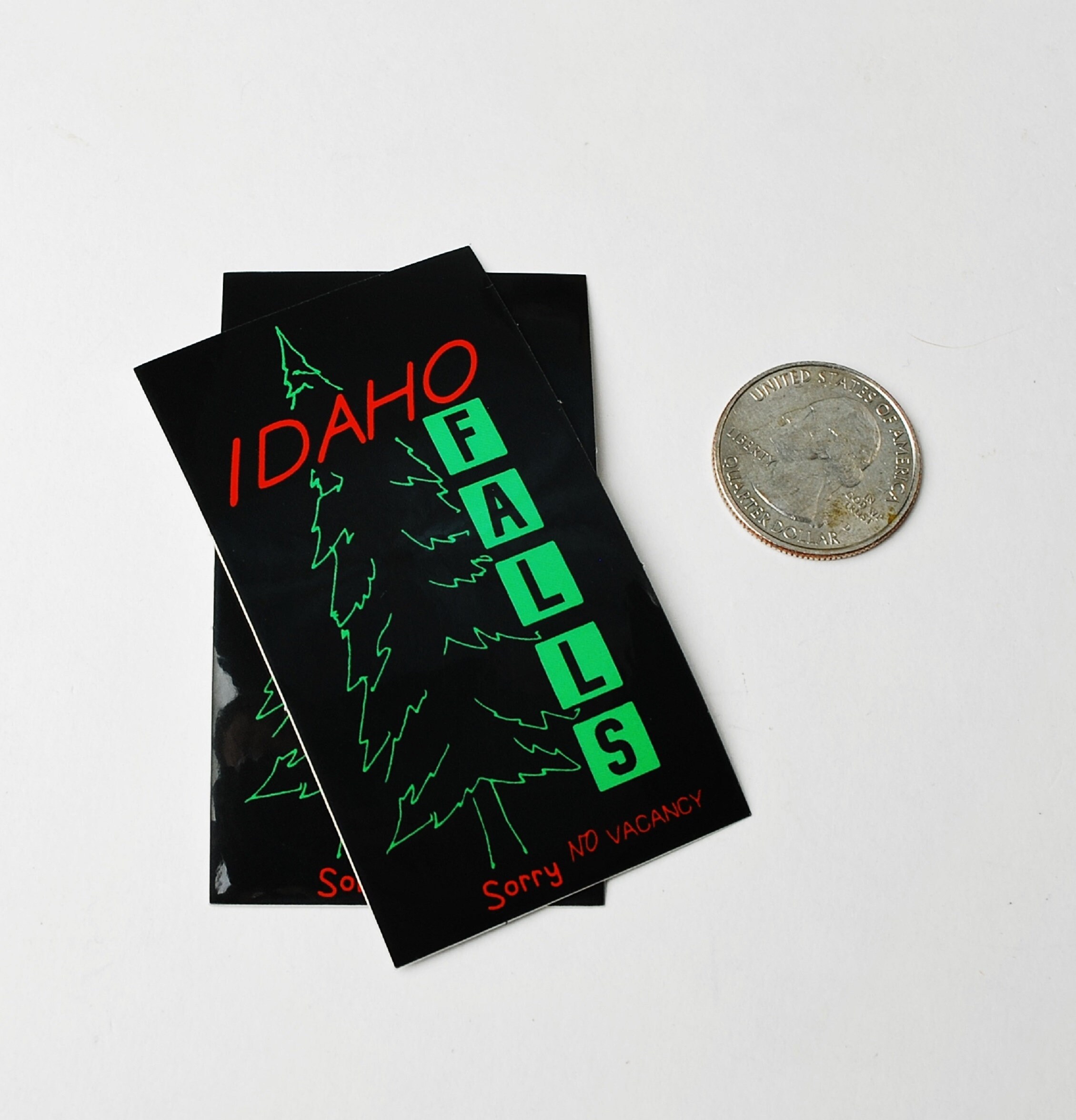 Idaho Falls Sticker 2 Pack / Vintage Idaho Falls Design / Etsy