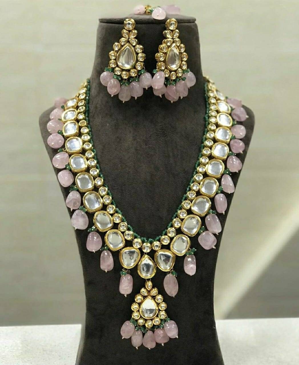 Royal Kundan Haar With Meenakari/light 
