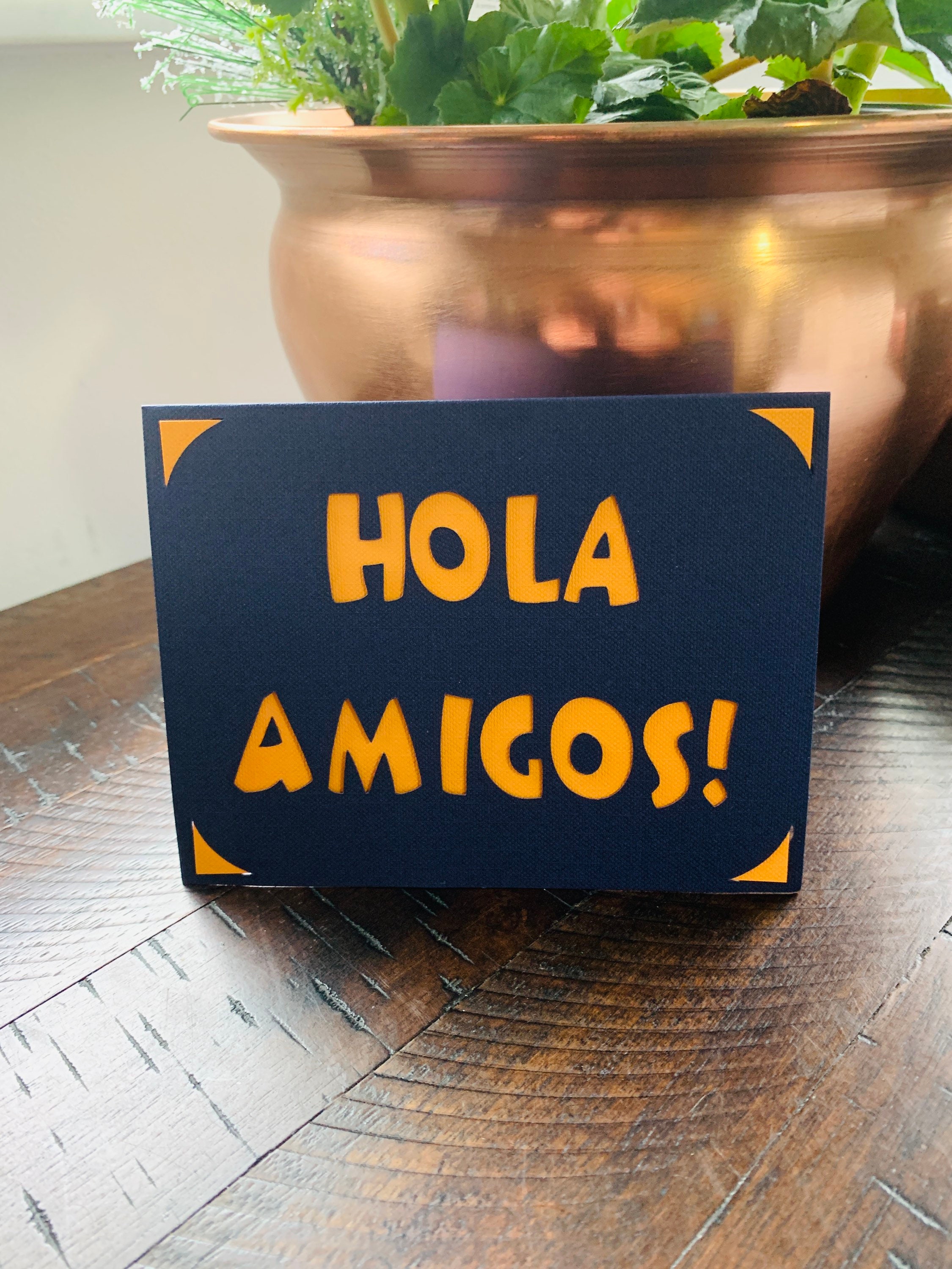 Hola Amigo Birthday Gift Card