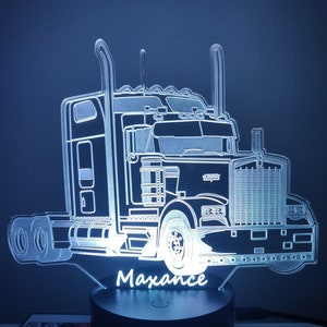 Customizable American truck lamp