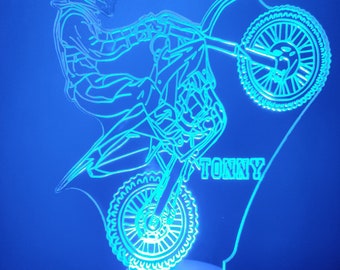 Customizable motocross lamp