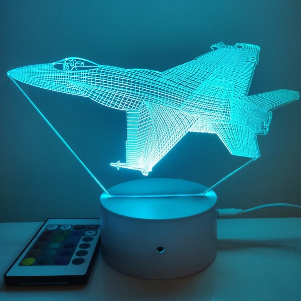 Lampe illusion avion