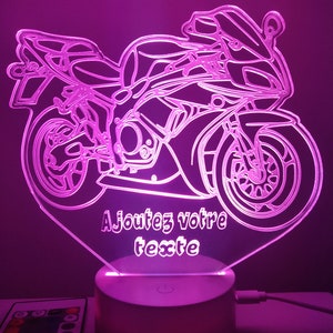 Lampe moto personnalisable image 7