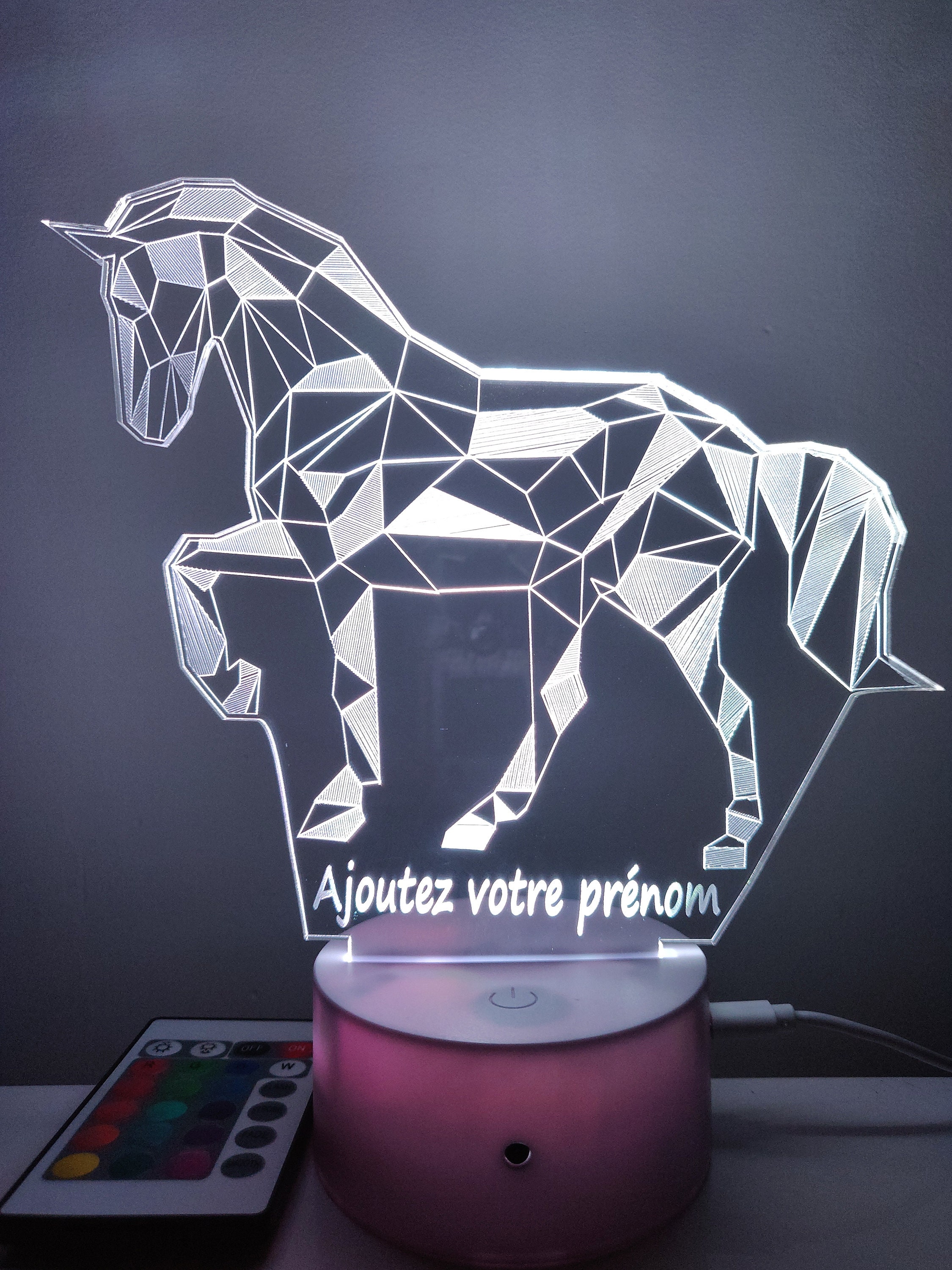 Horse 2024 3d lamp