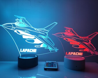 Lape Fan Citroën 2Cv 16 Couleurs NON PERSONNALISÉ, Avec Un No Ou Un Essage, 3D LED Illusion