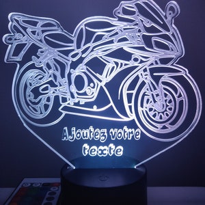 Lampe moto personnalisable image 10