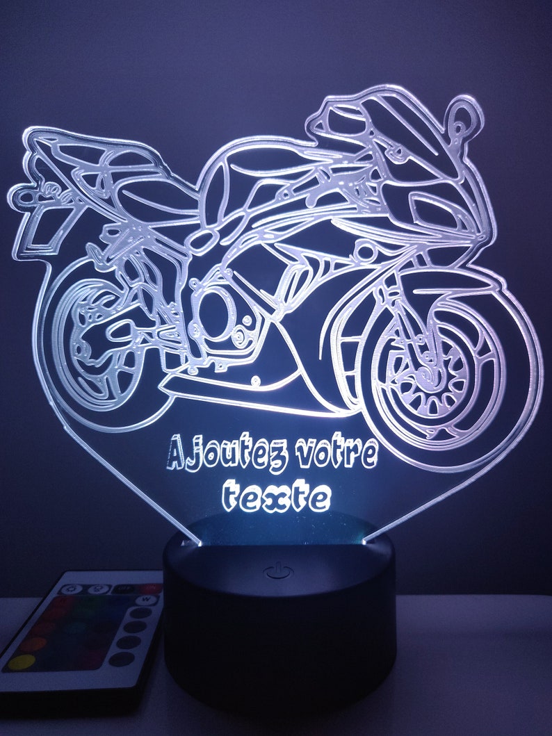 Lampe moto personnalisable image 10