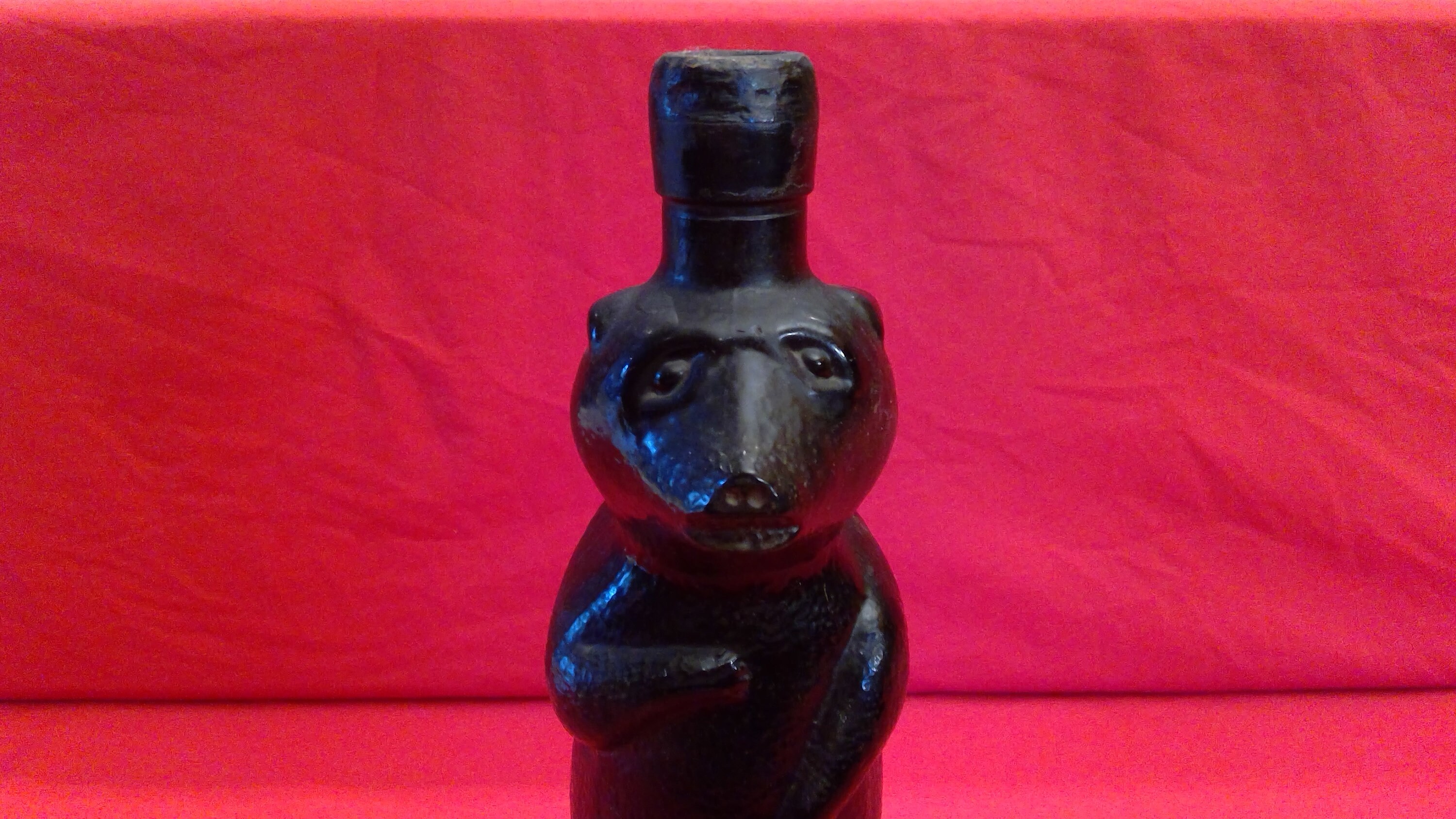 Figural Black Bear Liquor Bottle Etsy 日本