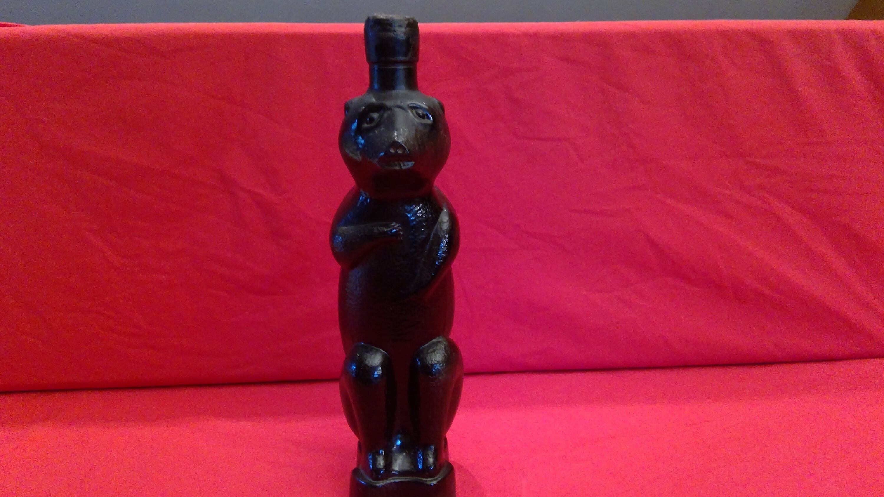 Figural Black Bear Liquor Bottle Etsy 日本