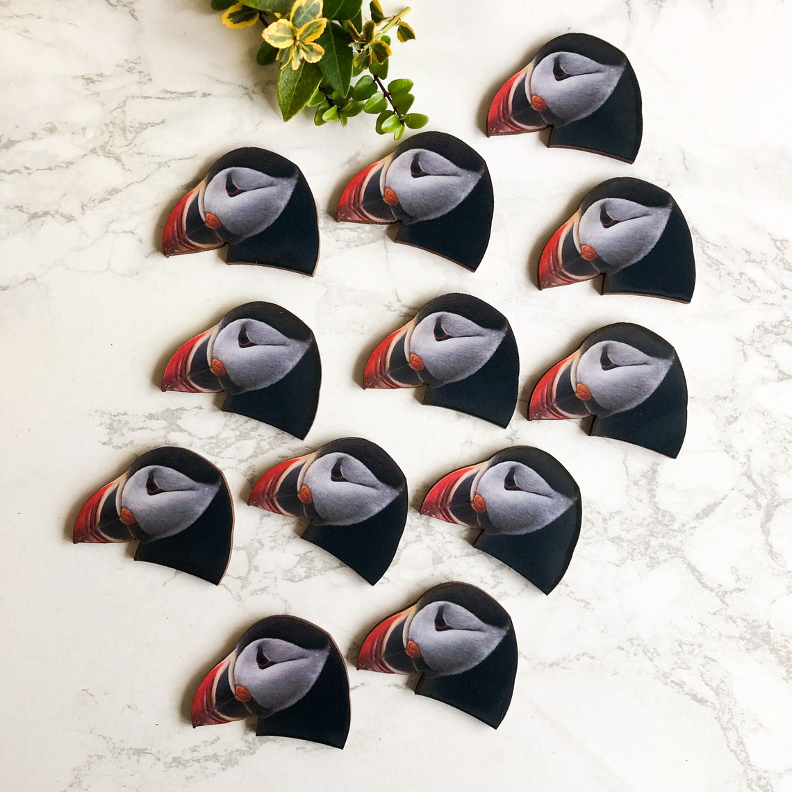 Puffin Wooden Cutout for Crafting and Jewellery Making. Etsy UK