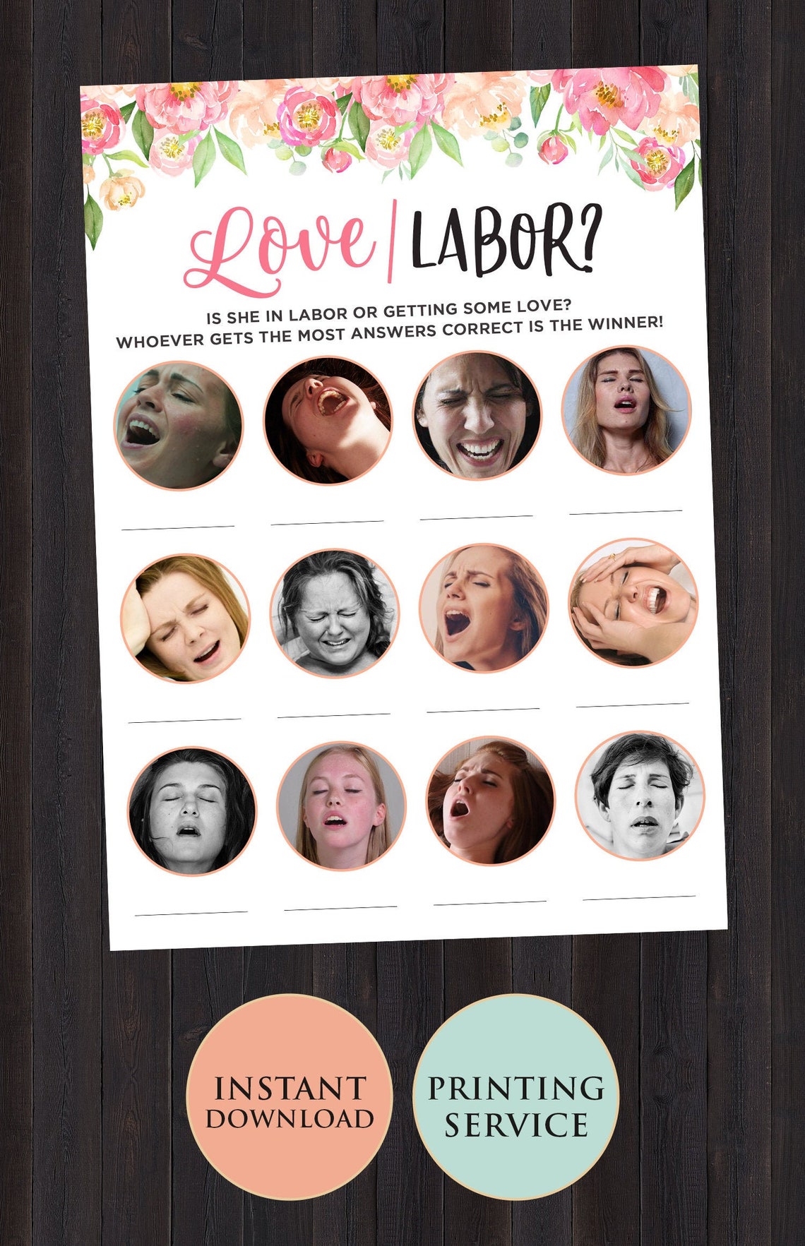 Labor Or Lovin Printable Baby Shower Games Labor Or Porn Game Etsy labor-or-lovin-printable-baby-shower-games-labor-or-porn-game-etsy