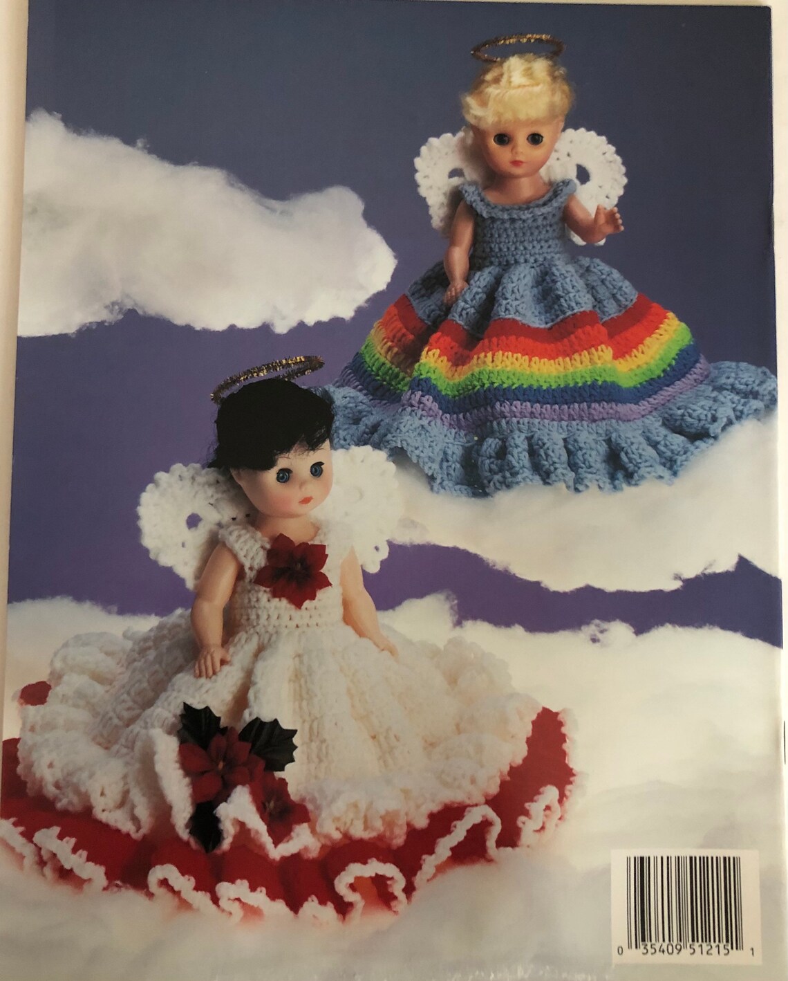 American School of Needlework Crochet Doll Pattern Angel Dolls 5