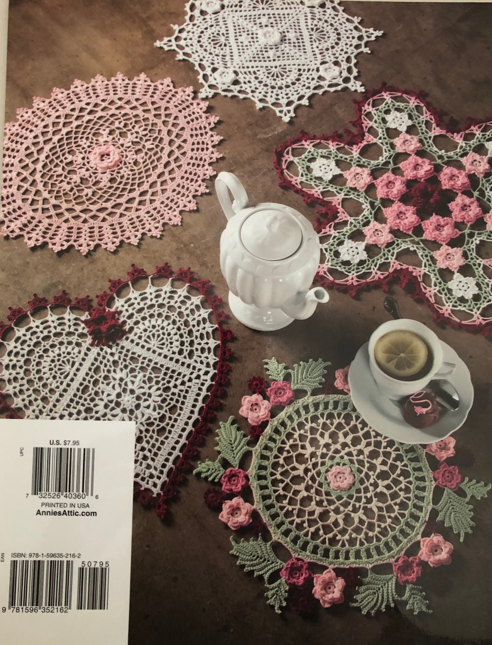 Annies Attic Irish Beauty Doilies Crochet Cotton Thread Etsy