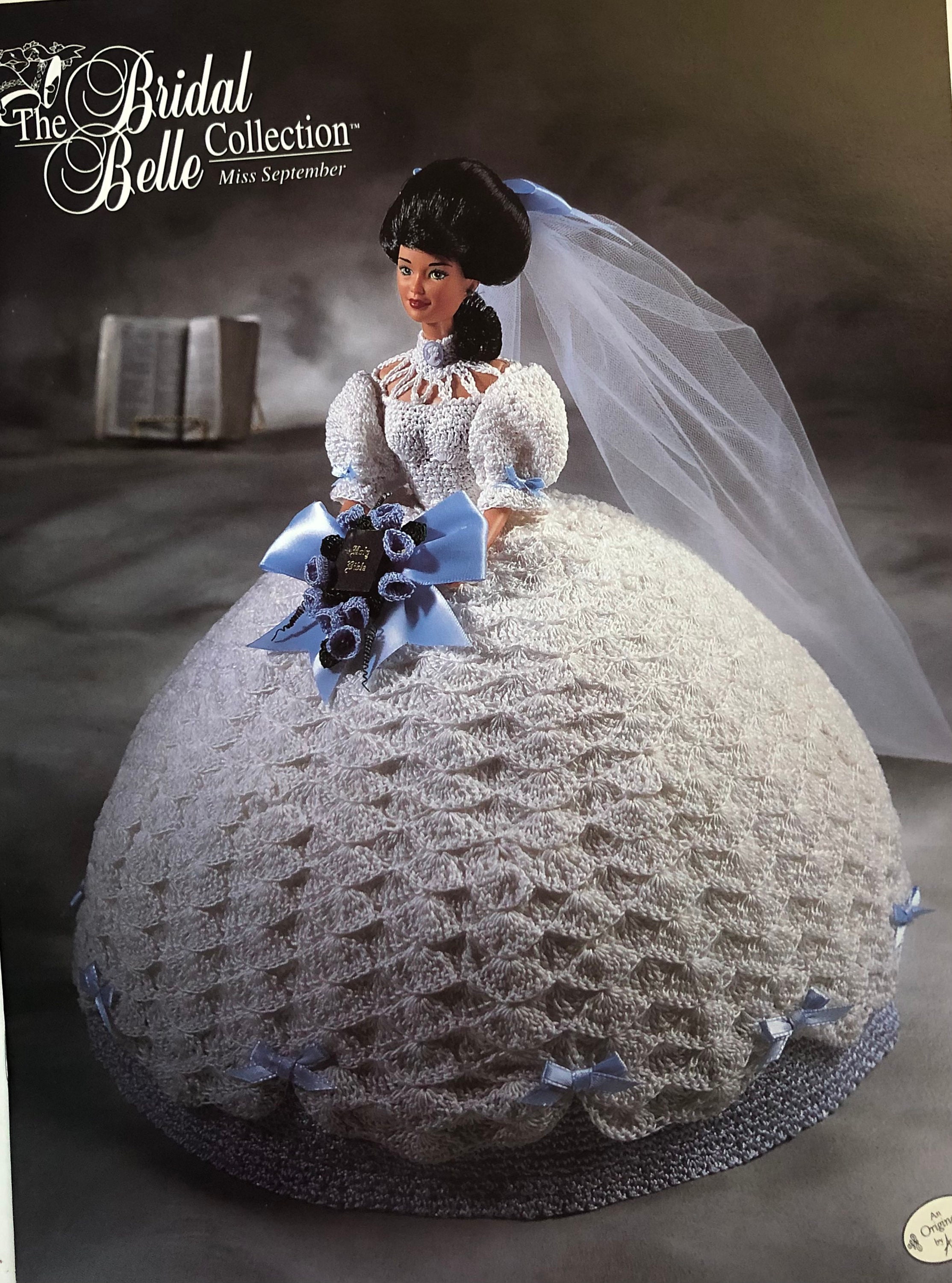 Miss November Bridal Belle for Barbie Doll Crochet Pattern/Instructions Booklet